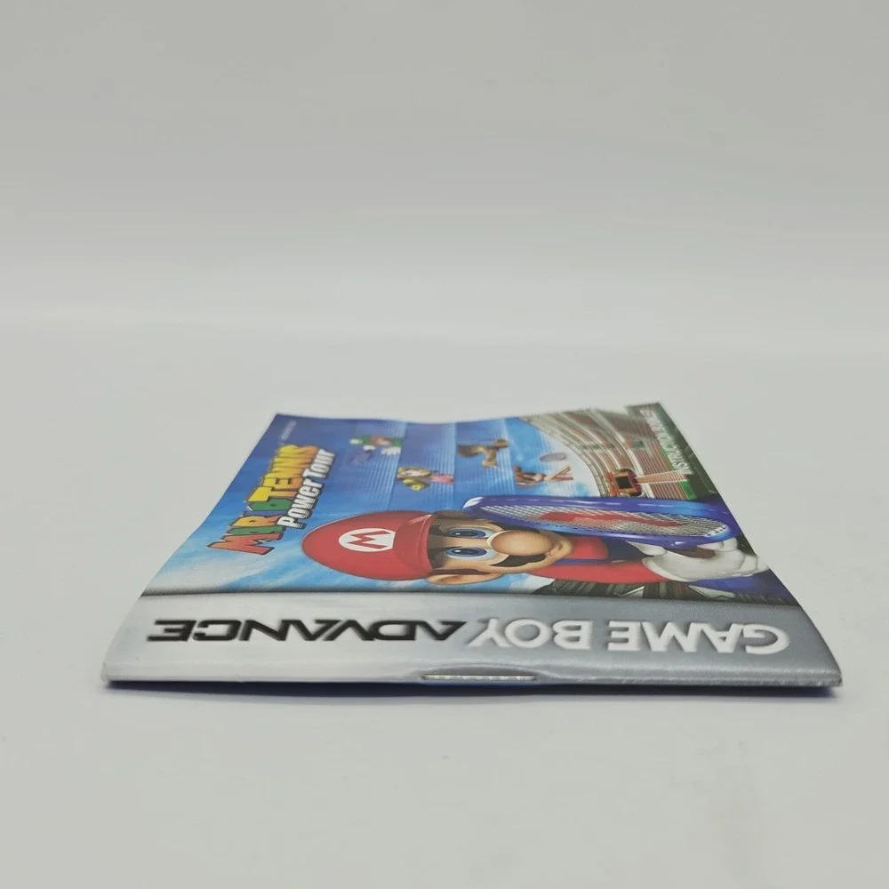 GBA Mario Tennis Power Tour Nintendo GameBoy Advance MANUAL ONLY